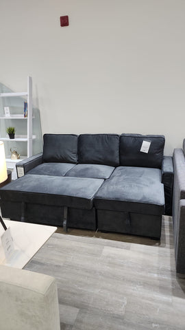 CLAUDINE Floor Model Storage Sofa Bed